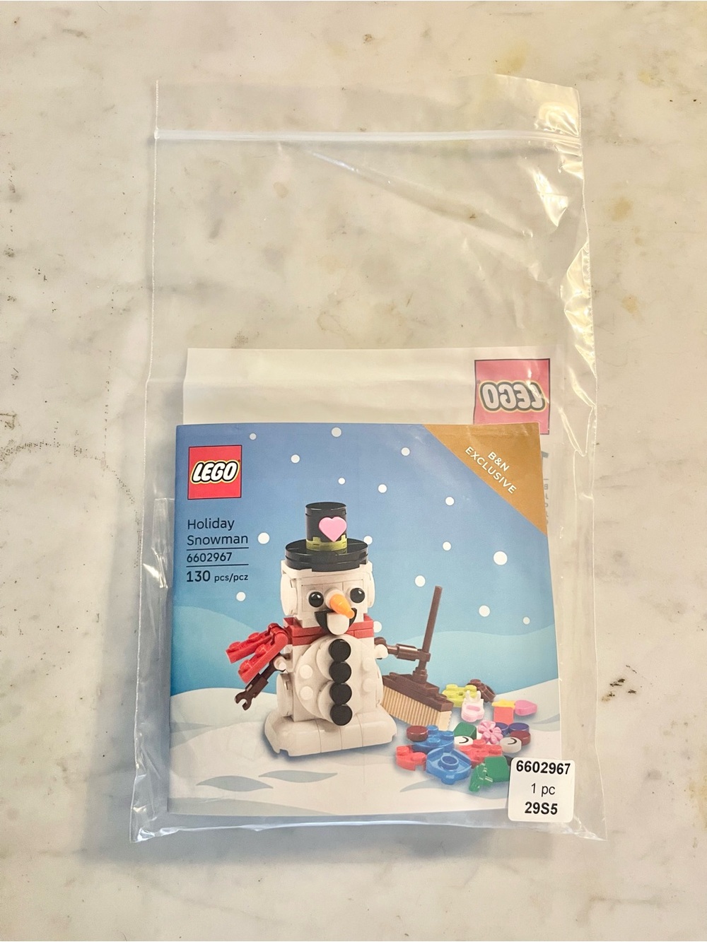 LEGO Holiday Snowman